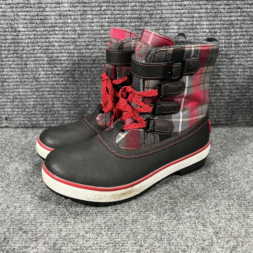 UGG Boots Womens Size 7 Multicolor Plaid Waterproof Snow Winter‎ 1001742